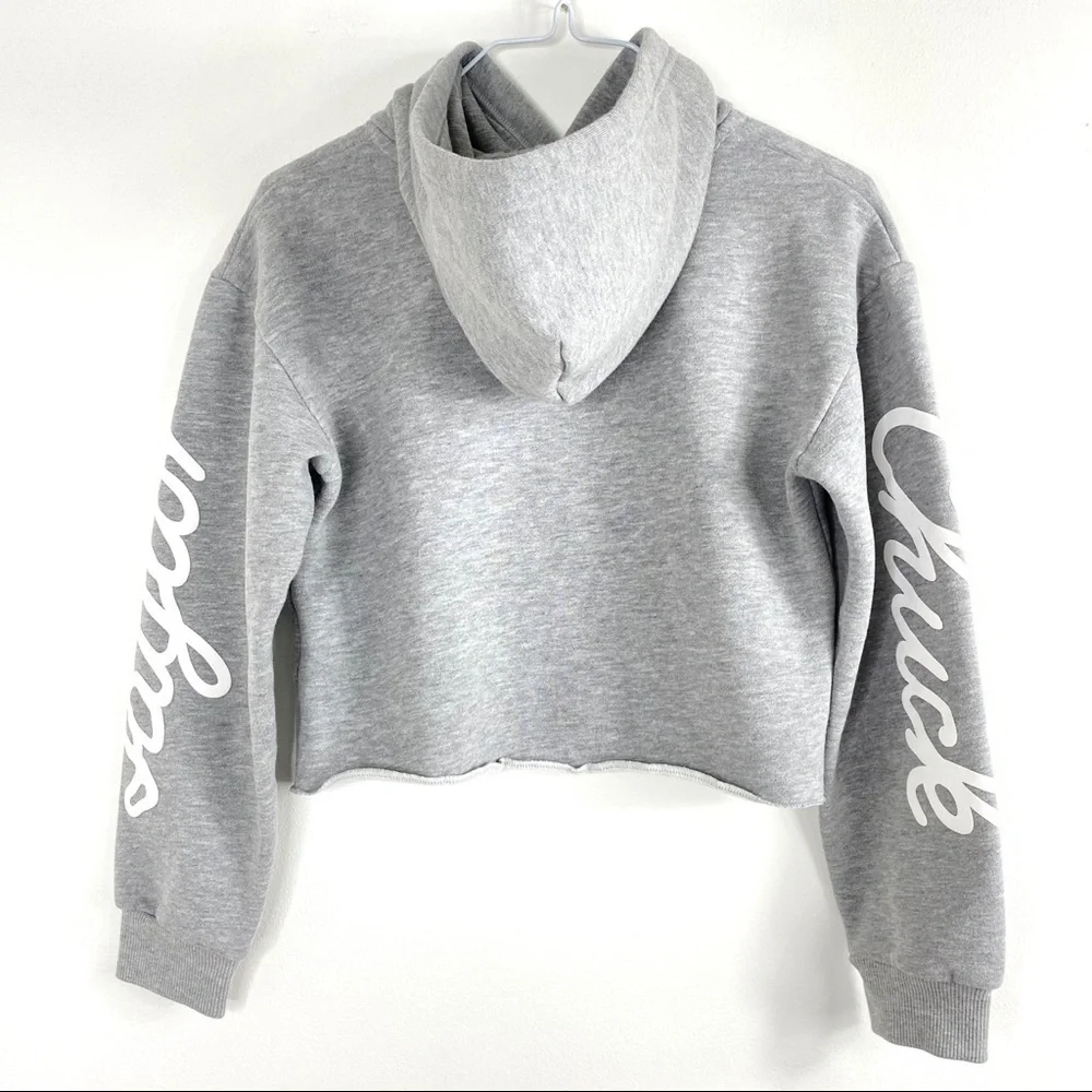Converse Signature Chuck Patch Crop Pullover Hood